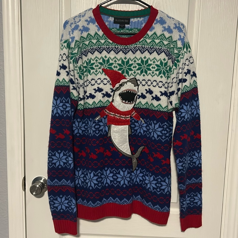 Shark Christmas Sweater